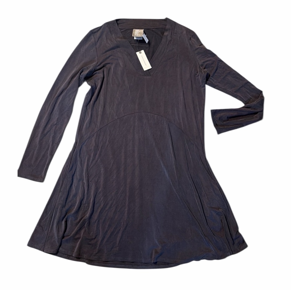 NWT Anthropologie Dolan Left Coast Collection Swing Dress | Gray | Small
